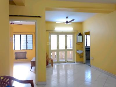 Hall Image of 1200 Sq.ft 3 BHK Apartment / Flat for rent in Behala Chowrasta Kolkata for Rs. 22000
