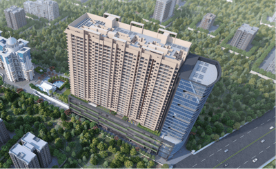 Image of 1052 Sq.ft 2 BHK Apartment / Flat for sale in Vikram Midori Towers Phase II, Pimple Nilakh, Pune for Rs. 11660000