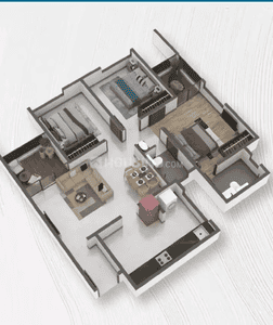 Image of 920 Sq.ft 2 BHK Apartment / Flat for sale in Shelter Marvel, Kiwale, Pune for Rs. 5600000