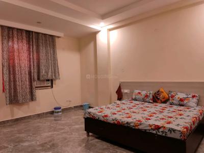 Bedroom Image of 250 Sq.ft 1 RK Independent House for rent in Mahipalpur New Delhi for Rs. 12000