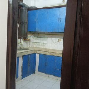 Kitchen Image of 1000 Sq.ft 2 BHK Apartment / Flat for sale in Khanpur New Delhi for Rs. 6000000