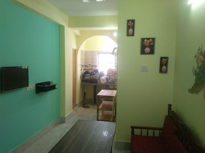 Hall Image of 435 Sq.ft 1 BHK Apartment / Flat for rent in Dum Dum Kolkata for Rs. 10000