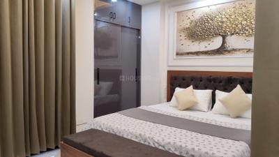 Bedroom Image of 963 Sq.ft 1 BHK Independent House for rent in Sector 52 Gurgaon for Rs. 40000