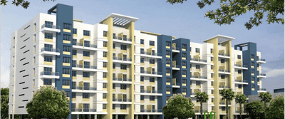 Image of 989 Sq.ft 2 BHK Apartment / Flat for sale in Choice Goodwill Elements, Lohegaon, Pune for Rs. 7000000