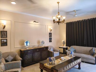 Living Room Image of 3300 Sq.ft 4 BHK Builder Floor for rent in DLF Phase 3 Gurgaon for Rs. 150000