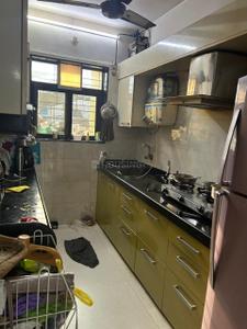 Kitchen Image of 1000 Sq.ft 2 BHK Apartment / Flat for rent in Kopar Khairane Navi Mumbai for Rs. 40000