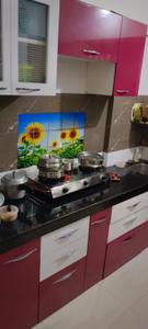 Kitchen Image of 600 Sq.ft 1 BHK Apartment / Flat for sale in Sukur Enclave A, Kasarvadavali Thane for Rs. 6500000