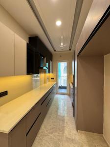 Kitchen Image of 1050 Sq.ft 2 BHK Builder Floor for rent in Tagore Garden Extension New Delhi for Rs. 40000