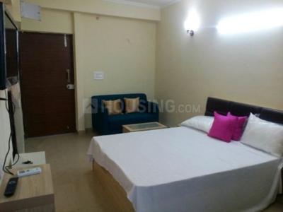 Bedroom Image of 455 Sq.ft 1 BHK Apartment / Flat for rent in Supertech Eco Suites, Sector 137 Noida for Rs. 19600
