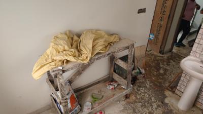 Living Room Image of 450 Sq.ft 1 BHK Apartment / Flat for rent in Keshtopur Kolkata for Rs. 9000