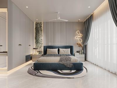 Bedroom Image of 2245 Sq.ft 3 BHK Apartment / Flat for sale in Vesu Surat for Rs. 10100000