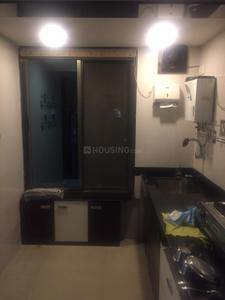 Kitchen Image of 550 Sq.ft 1 BHK Apartment / Flat for sale in Krishna Vihar, Ghansoli Navi Mumbai for Rs. 8000000