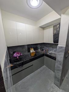 Kitchen Image of 750 Sq.ft 1 BHK Apartment / Flat for rent in Crossings Chitravan, Crossings Republik Ghaziabad for Rs. 16000