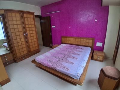 Bedroom Image of 1000 Sq.ft 2 BHK Apartment / Flat for rent in Swaraj Homes Shivsagar City I, Anand Nagar, Sinhagad Road Pune for Rs. 31000