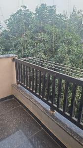 Balcony Image of 500 Sq.ft 1 BHK Builder Floor for rent in Trivani Apartment, Jhilmil Colony New Delhi for Rs. 18000