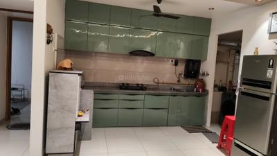 Kitchen Image of 950 Sq.ft 1.5 BHK Apartment / Flat for sale in Tragad Ahmedabad for Rs. 5200000