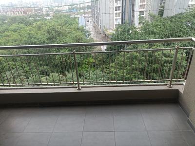 Balcony Image of 1350 Sq.ft 3 BHK Apartment / Flat for rent in Jaikumar Parksyde Residences, Pathardi Phata Nashik for Rs. 22000