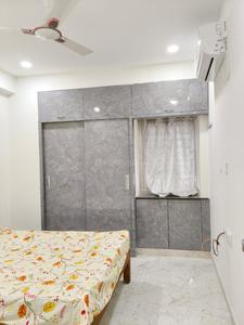 Bedroom Image of 900 Sq.ft 1 BHK Apartment / Flat for rent in Gachibowli Hyderabad for Rs. 28000