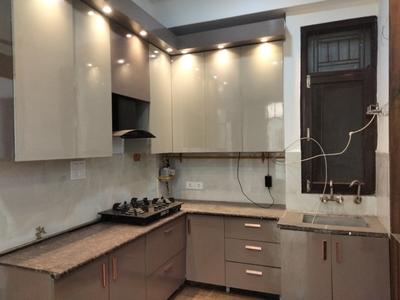 Kitchen Image of 1100 Sq.ft 3 BHK Builder Floor for rent in Indirapuram Ghaziabad for Rs. 29000