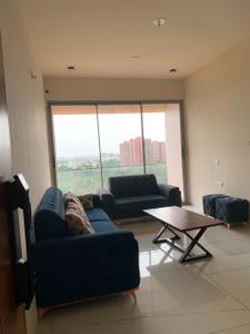 Hall Image of 1500 Sq.ft 3 BHK Apartment / Flat for rent in Gotri Vadodara for Rs. 36000
