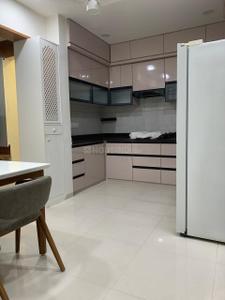 Kitchen Image of 1614 Sq.ft 3 BHK Apartment / Flat for rent in Shaligram Prime, South Bopal Ahmedabad for Rs. 45000