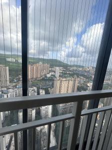 Balcony Image of 900 Sq.ft 2 BHK Apartment / Flat for rent in Dynamix Divum, Malad East Mumbai for Rs. 70000