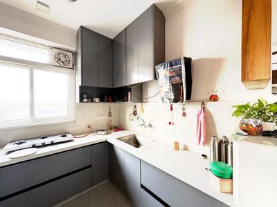 Kitchen Image of 1842 Sq.ft 3 BHK Apartment / Flat for rent in Gurukripa Aaradhana, Manyawas Jaipur for Rs. 38000
