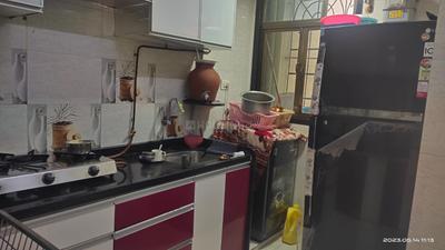 Kitchen Image of 600 Sq.ft 1 BHK Apartment / Flat for sale in Anmol House, Kopar Khairane Navi Mumbai for Rs. 8000000