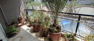 Balcony Image of 2200 Sq.ft 3 BHK Apartment / Flat for rent in Hennur Bengaluru for Rs. 65000