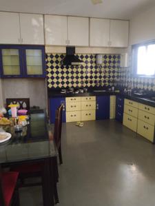 Kitchen Image of 1370 Sq.ft 3 BHK Apartment / Flat for rent in Ideal Colony, Kothrud Pune for Rs. 55000