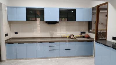 Kitchen Image of 3451 Sq.ft 4 BHK Apartment / Flat for rent in Shlokam Sharnam, Sargasan Gandhinagar for Rs. 45000