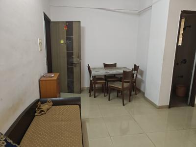 Living Room Image of 650 Sq.ft 1 BHK Apartment / Flat for sale in Kopar Khairane Navi Mumbai for Rs. 8000000