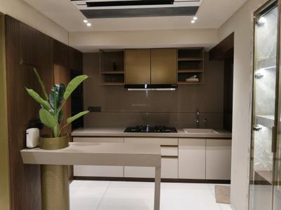 Kitchen Image of 1755 Sq.ft 3 BHK Apartment / Flat for sale in Serenity Satyam, Bopal Ahmedabad for Rs. 9000000