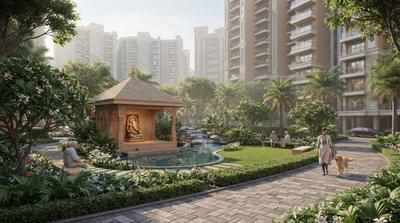 Image of 456 Sq.ft 1 BHK Apartment / Flat for sale in Sunrakh Bangar, Vrindavan for Rs. 6040000