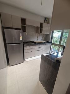 Kitchen Image of 732 Sq.ft 2 BHK Apartment / Flat for sale in Pranami Bliss, Andheri West Mumbai for Rs. 17900000