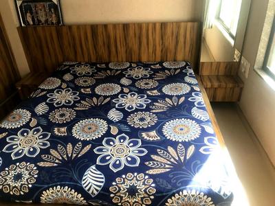 Bedroom Image of 1260 Sq.ft 2 BHK Apartment / Flat for rent in JT JT Stuti Highland, Mughal Sarai Surat for Rs. 24000