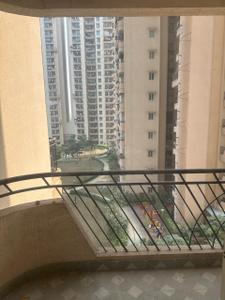Balcony Image of 1198 Sq.ft 3 BHK Apartment / Flat for rent in CRC Sublimis, Noida Extension Greater Noida for Rs. 34000