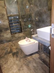 Common Bathroom Image of 1450 Sq.ft 3 BHK Apartment / Flat for sale in Paradise Sai World Empire, Bid Navi Mumbai for Rs. 23000000