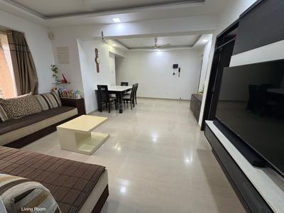 Hall Image of 1350 Sq.ft 3 BHK Apartment / Flat for rent in Kashish Park Tower, Dharamveer Nagar Thane for Rs. 70000