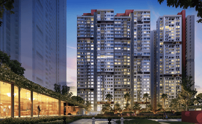 Image of 1050 Sq.ft 2 BHK Apartment / Flat for sale in Kolshet, Thane for Rs. 12000000