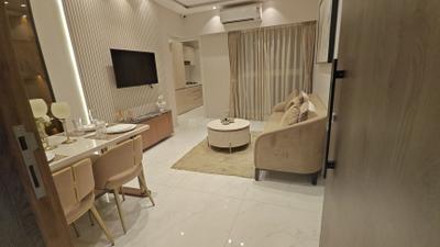 Living Room Image of 500 Sq.ft 2 BHK Apartment / Flat for sale in JP North Imperial Greens Tower 2, Kasarvadavali Thane for Rs. 6400000