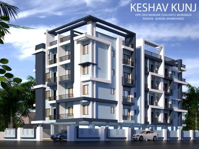 Image of 1350 Sq.ft 3 BHK Apartment / Flat for sale in Morabadi, Ranchi for Rs. 4725000
