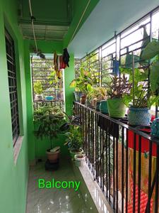 Balcony Image of 861 Sq.ft 2 BHK Apartment / Flat for sale in Debalaya Apartment, Belghoria Kolkata for Rs. 2900000