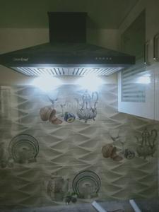 Kitchen Image of 1020 Sq.ft 2 BHK Apartment / Flat for rent in Viveks Green Go Green Orchid, Thumukunta Secunderabad for Rs. 18000