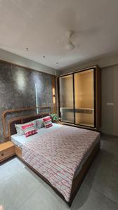 Bedroom Image of 2200 Sq.ft 3 BHK Apartment / Flat for rent in Rudra Keshav Skyline, Chandkheda Ahmedabad for Rs. 50000