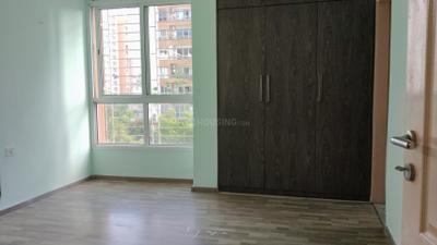 Bedroom Image of 2200 Sq.ft 3.5 BHK Apartment / Flat for rent in Unitech Uniworld City, New Town Kolkata for Rs. 46000