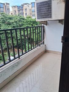 Balcony Image of 1300 Sq.ft 3 BHK Apartment / Flat for sale in Chinar Park Kolkata for Rs. 7000000