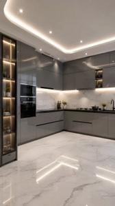 Kitchen Image of 2700 Sq.ft 4 BHK Builder Floor for rent in MDC Sector 6 Panchkula for Rs. 120000