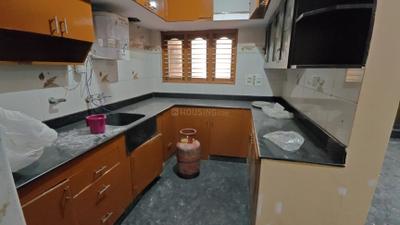 Kitchen Image of 1200 Sq.ft 3 BHK Independent House for rent in Ejipura Bengaluru for Rs. 45000