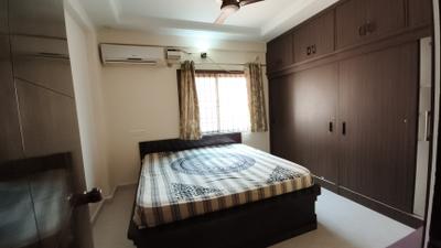 Bedroom Image of 1250 Sq.ft 2 BHK Builder Floor for rent in Mahadevapura Bengaluru for Rs. 58000